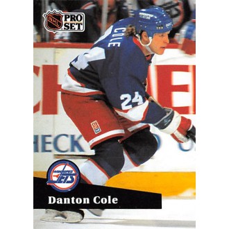 Řadové karty - Cole Danton - 1991-92 Pro Set No.263