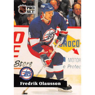 Řadové karty - Olausson Fredrik - 1991-92 Pro Set No.264