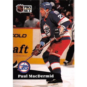 Řadové karty - MacDermid Paul - 1991-92 Pro Set No.269