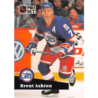 Řadové karty - Ashton Brent - 1991-92 Pro Set No.272