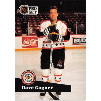 Řadové karty - Gagner Dave - 1991-92 Pro Set No.288