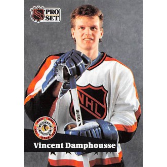 Řadové karty - Damphousse Vincent - 1991-92 Pro Set No.293