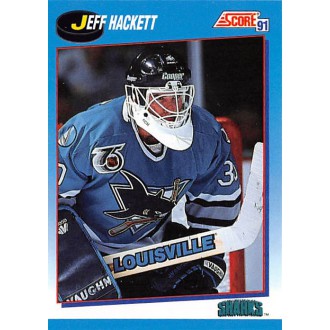 Řadové karty - Hackett Jeff - 1991-92 Score Canadian Bilingual No.642