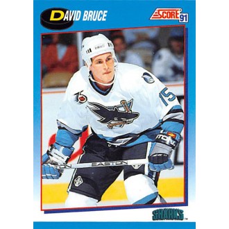 Řadové karty - Bruce David - 1991-92 Score Canadian Bilingual No.644