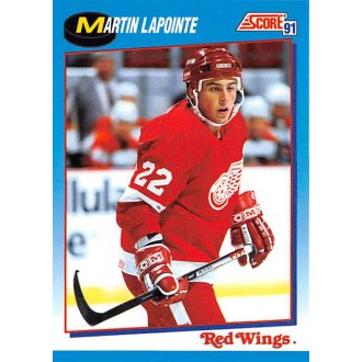 Řadové karty - Lapointe Martin - 1991-92 Score Canadian Bilingual No.655