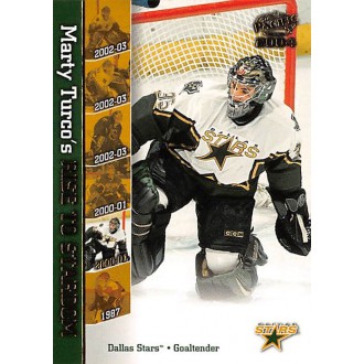 Insertní karty - Turco Marty - 2003-04 Pacific Marty Turco No.2