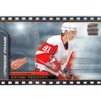Insertní karty - Fedorov Sergei - 2000-01 Paramount Freeze Frame No.14