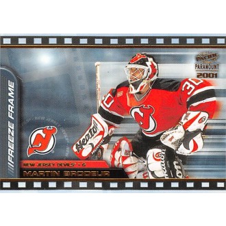 Insertní karty - Brodeur Martin - 2000-01 Paramount Freeze Frame No.21