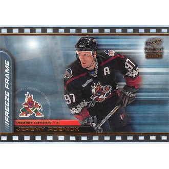 Insertní karty - Roenick Jeremy - 2000-01 Paramount Freeze Frame No.29