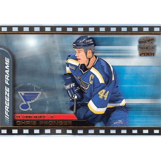 Insertní karty - Pronger Chris - 2000-01 Paramount Freeze Frame No.30