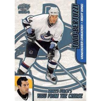 Insertní karty - Bertuzzi Todd - 2003-04 Pacific View from the Crease No.8