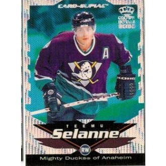 Insertní karty - Selanne Teemu - 1999-00 Crown Royale Card-Supials Minis No.2