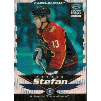 Insertní karty - Štefan Patrik - 1999-00 Crown Royale Card-Supials Minis No.3