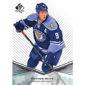 Řadové karty - Weiss Stephen - 2011-12 SP Authentic No.108