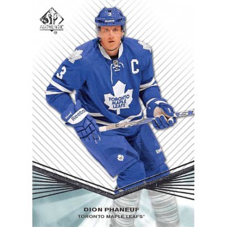 Řadové karty - Phaneuf Dion - 2011-12 SP Authentic No.122
