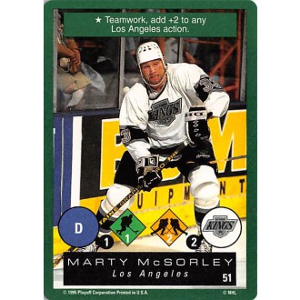 Řadové karty - McSorley Marty - 1995-96 Playoff One on One No.51