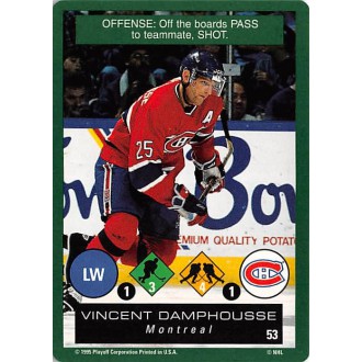 Řadové karty - Damphousse Vincent - 1995-96 Playoff One on One No.53