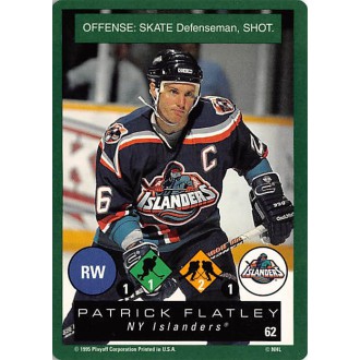 Řadové karty - Flatley Patrick - 1995-96 Playoff One on One No.62