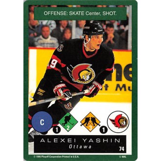 Řadové karty - Yashin Alexei - 1995-96 Playoff One on One No.74