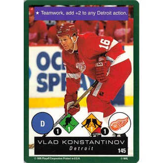 Řadové karty - Konstantinov Vladimir - 1995-96 Playoff One on One No.145