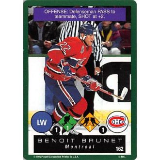 Řadové karty - Brunet Benoit - 1995-96 Playoff One on One No.162