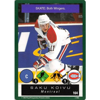Řadové karty - Koivu Saku - 1995-96 Playoff One on One No.164