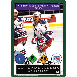 Řadové karty - Samuelsson Ulf - 1995-96 Playoff One on One No.176
