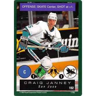 Řadové karty - Janney Craig - 1995-96 Playoff One on One No.192