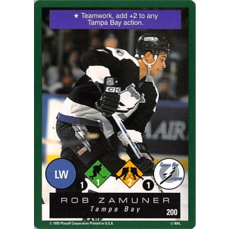 Řadové karty - Zamuner Rob - 1995-96 Playoff One on One No.200