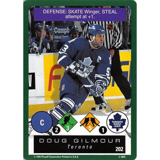 Řadové karty - Gilmour Doug - 1995-96 Playoff One on One No.202
