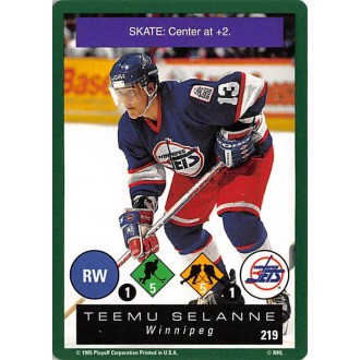 Řadové karty - Selanne Teemu - 1995-96 Playoff One on One No.219