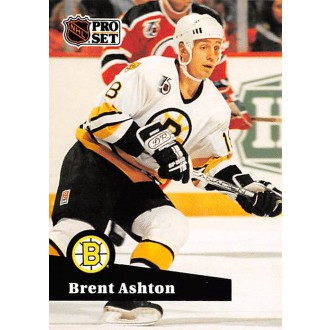 Řadové karty - Ashton Brent - 1991-92 Pro Set No.352