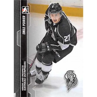 Řadové karty - Poirier Emile - 2013-14 ITG Heroes and Prospects No.75