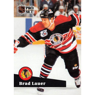 Řadové karty - Lauer Brad - 1991-92 Pro Set No.375
