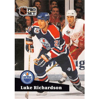 Řadové karty - Richardson Luke - 1991-92 Pro Set No.387