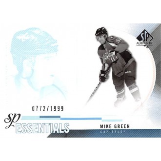 Řadové karty - Green Mike - 2010-11 SP Authentic No.184