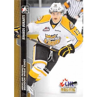 Řadové karty - Bukarts Rihards - 2013-14 ITG Heroes and Prospects No.91