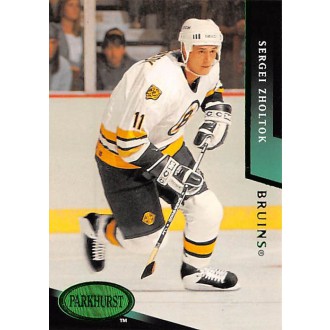 Paralelní karty - Zholtok Sergei - 1993-94 Parkhurst Emerald Ice No.281