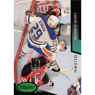 Paralelní karty - DeBrusk Louie - 1993-94 Parkhurst Emerald Ice No.337