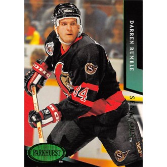 Paralelní karty - Rumble Darren - 1993-94 Parkhurst Emerald Ice No.411