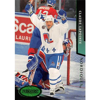 Paralelní karty - Lapointe Claude - 1993-94 Parkhurst Emerald Ice No.437