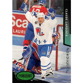 Paralelní karty - Lapointe Claude - 1993-94 Parkhurst Emerald Ice No.437