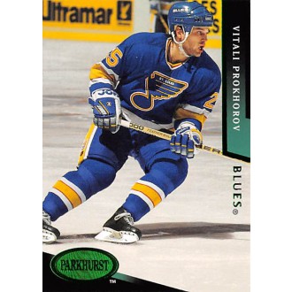 Paralelní karty - Prokhorov Vitali - 1993-94 Parkhurst Emerald Ice No.450