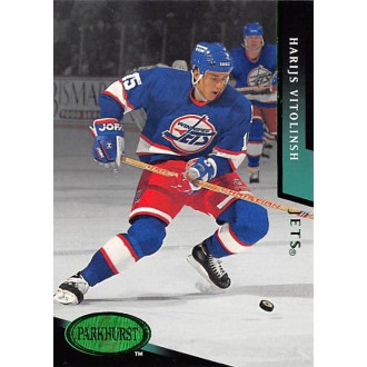Paralelní karty - Vitolinsh Harijs - 1993-94 Parkhurst Emerald Ice No.496