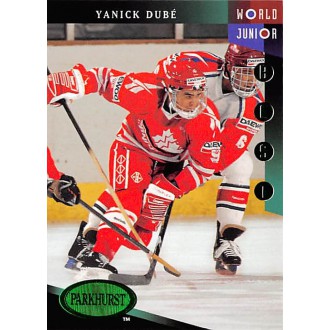 Paralelní karty - Dubé Yanick - 1993-94 Parkhurst Emerald Ice No.512