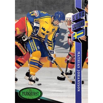 Paralelní karty - Johansson Mathias - 1993-94 Parkhurst Emerald Ice No.537