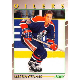 Řadové karty - Gelinas Martin - 1991-92 Score Young Superstars No.14