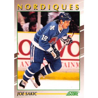 Řadové karty - Sakic Joe - 1991-92 Score Young Superstars No.20