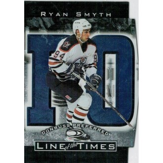 Insertní karty - Smyth Ryan - 1997-98 Donruss Preferred Line of the Times No.1-A