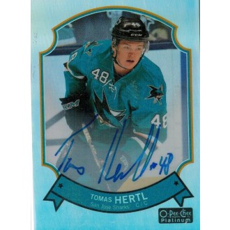 Podepsané karty - Hertl Tomáš - 2014-15 O-Pee-Chee Platinum Retro Rainbow Autographs No.31
